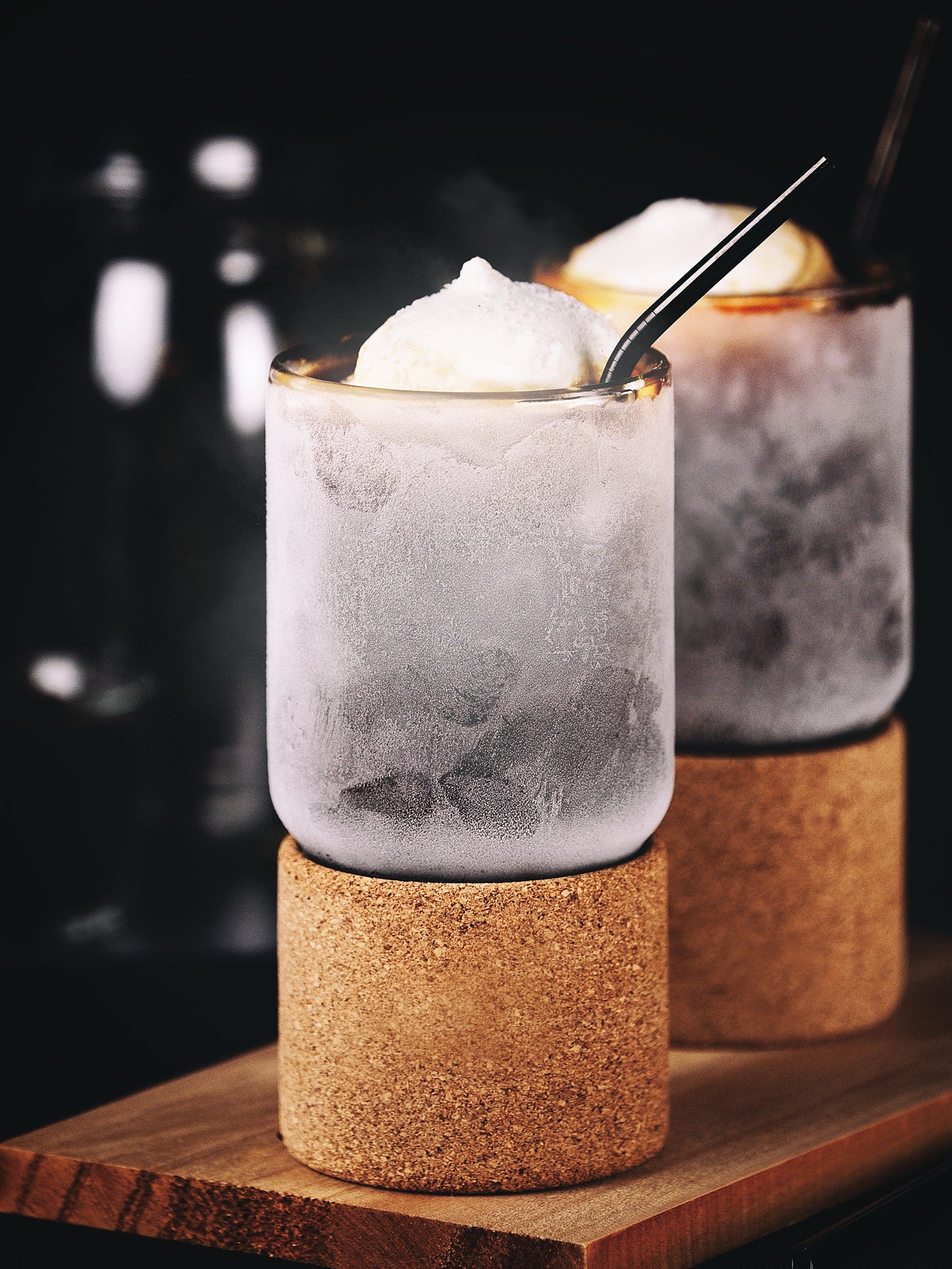 Chill Glass with cork base