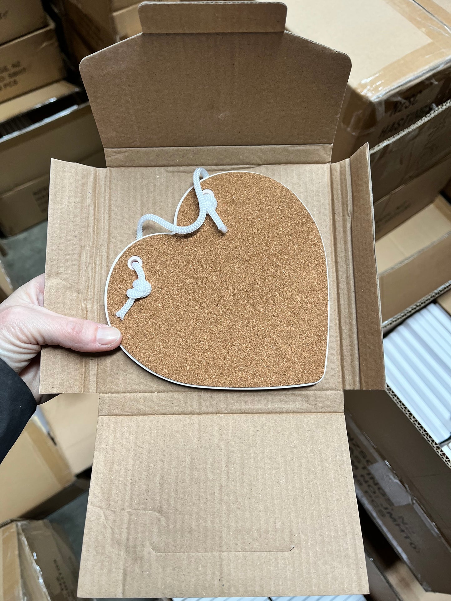 Pohutukawa Heart Ceramic Wall Hanging - multi