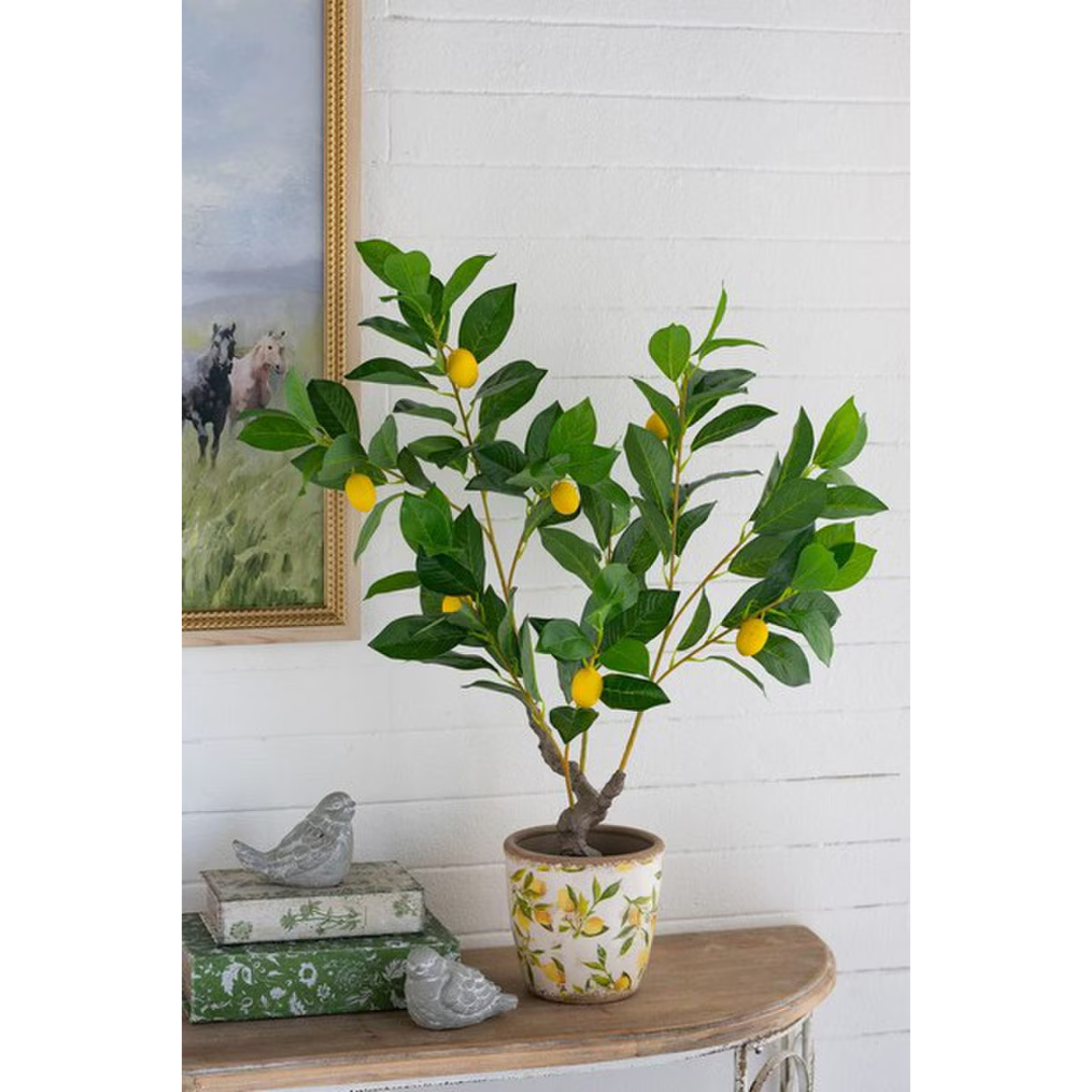 Artificial Real-touch Lemon Tree