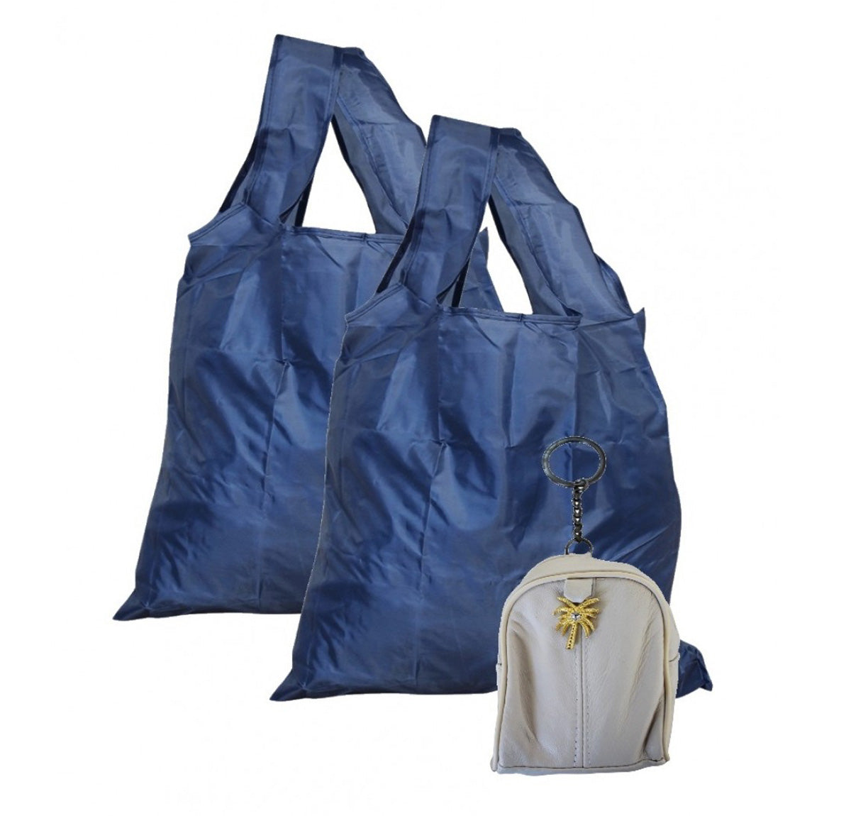 Copy of Reusable Shopping Bags Kit in Leather Palm Purse - cream | Accessories