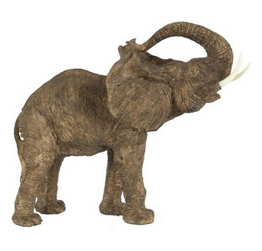 The Tai Elephant Trumpeting Statue - Polyresin