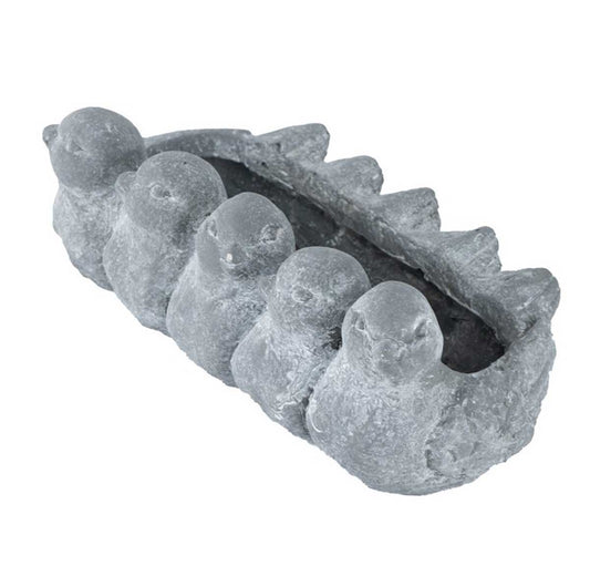 Grey Birds Planter - Resin | Pots & Planters | Home Decor