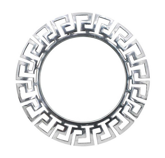 Greek-style Cutaway Motif Wall Hanging Mirror | Home Decor