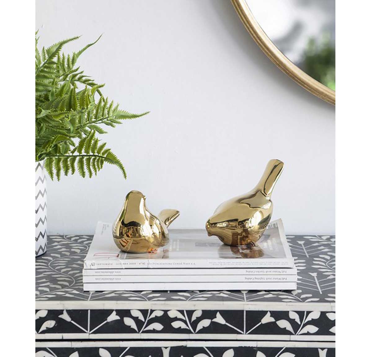 Set of Chirp Bird Accent - Gold