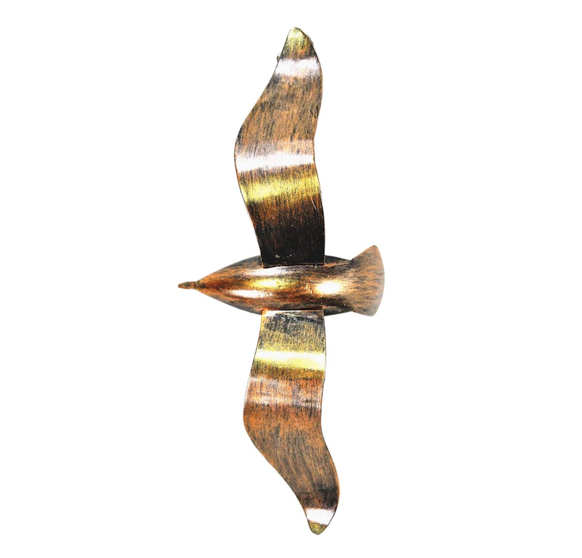 Seagull Metal Art Wall Hanging - Small- Bronze | Wall Art | Home Decor