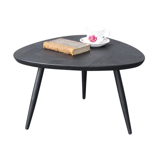 Wooden Side Table - Black
