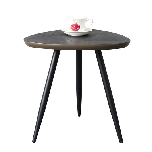 Wooden Side Table - small - Black