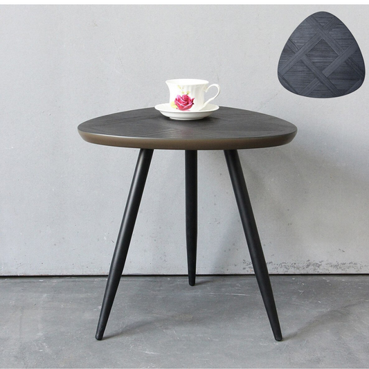 Wooden Side Table - small - Black