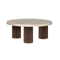 Hearthstone Travertine Coffee Table