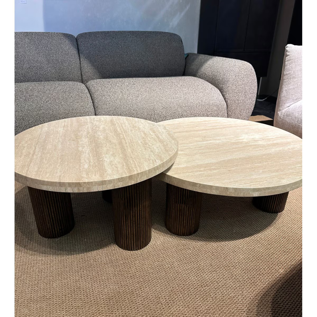 Hearthstone Travertine Coffee Table