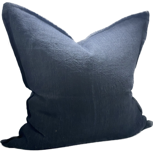 Sanctuary Linen Cushion Cover square - charcoal
