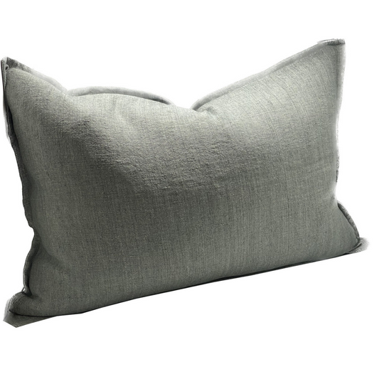 Sanctuary Linen Cushion Cover - blue grey