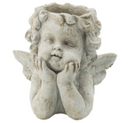 Cherub Angel Planter - Cement | Pots & Planters