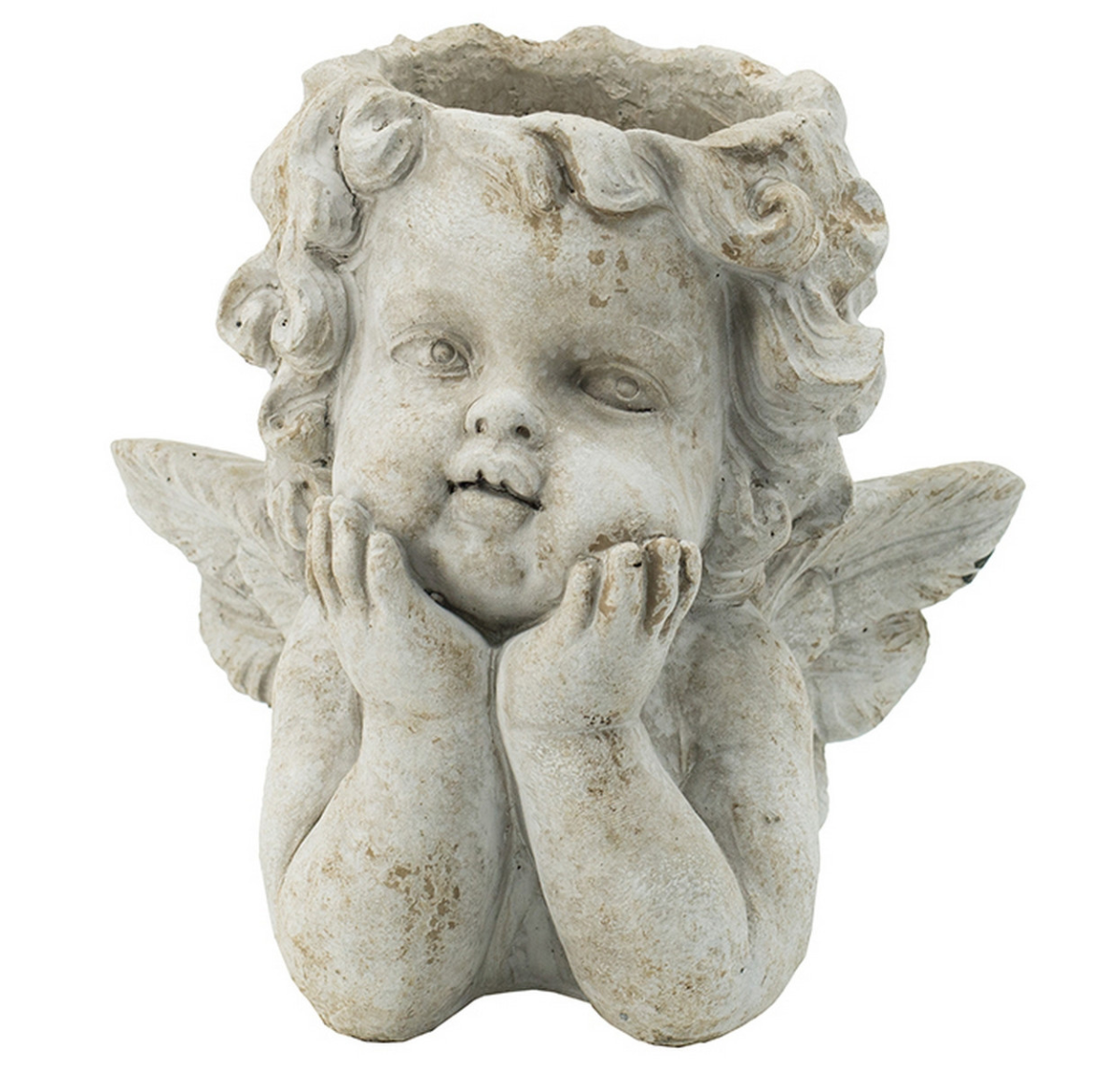 Cherub Angel Planter - Cement | Pots & Planters