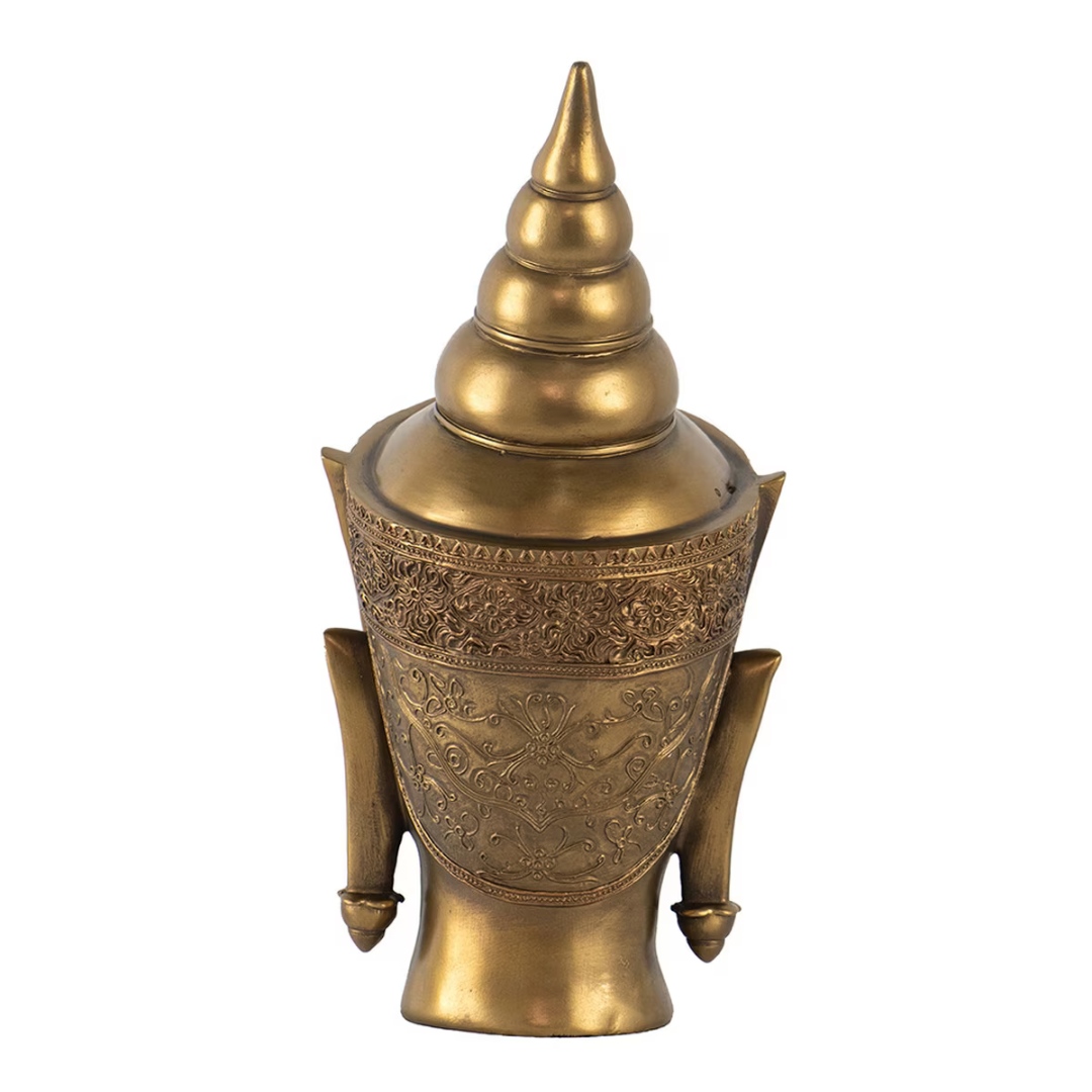 Buddha Head - Gold