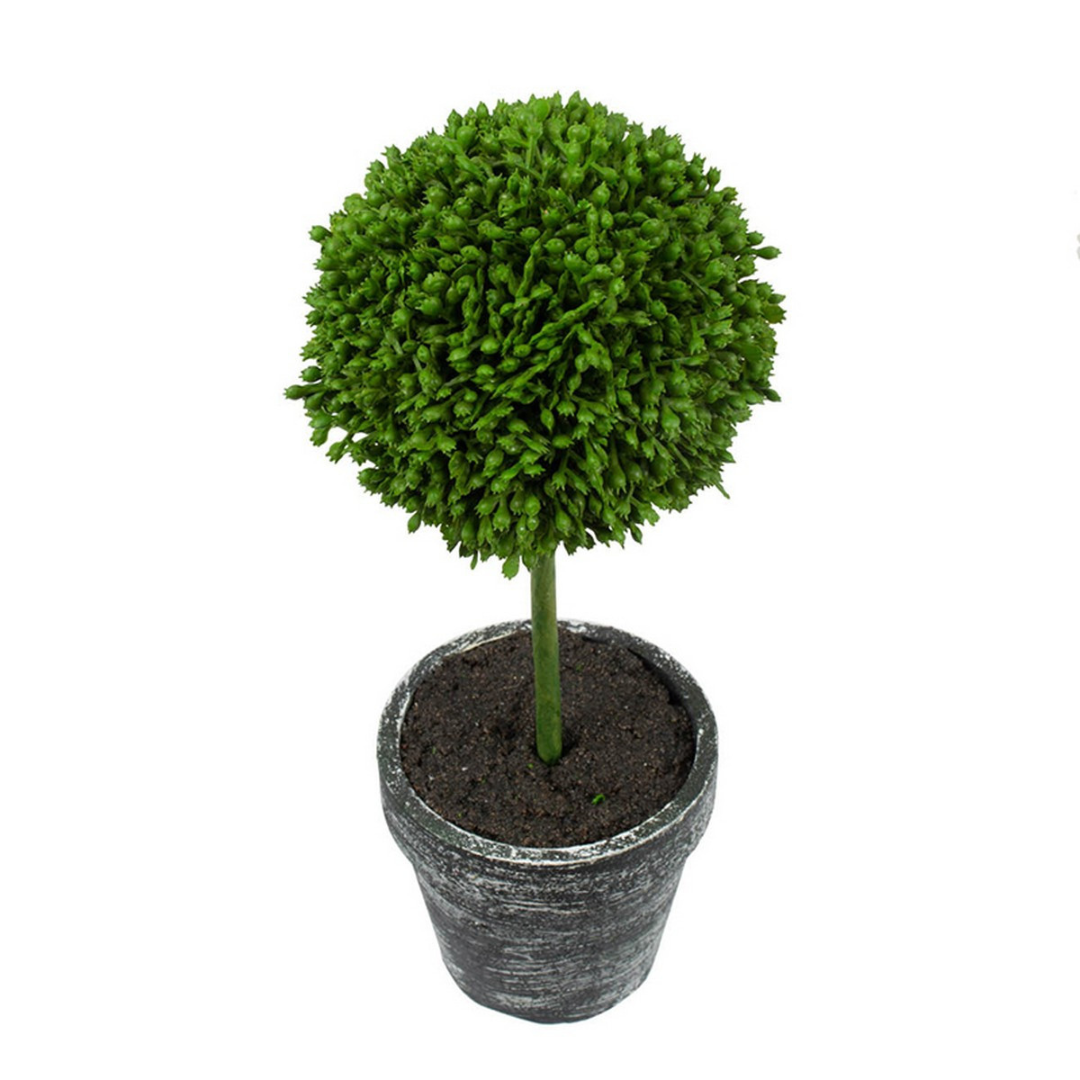 Artificial Mini Topiary In A Box - 3 pcs