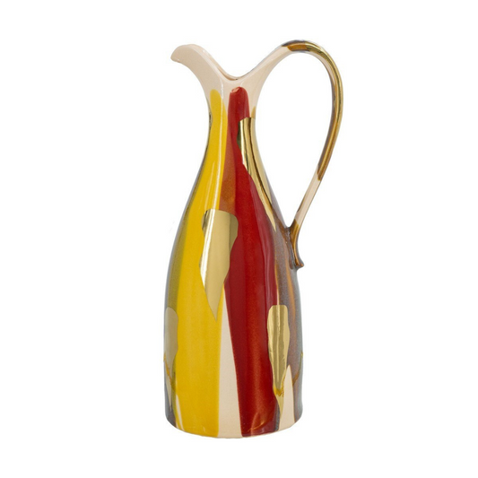 Ceramic Vase - multi coloured