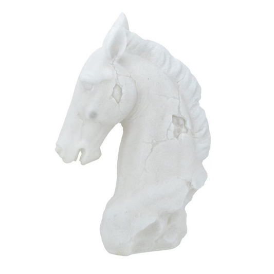 Horse Head Statue - resin