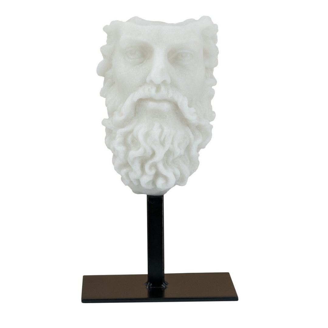 The Regal Face Statue - resin