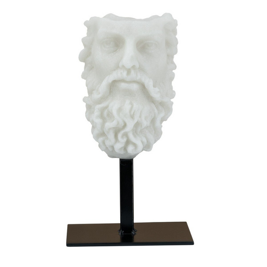 The Regal Face Statue - resin