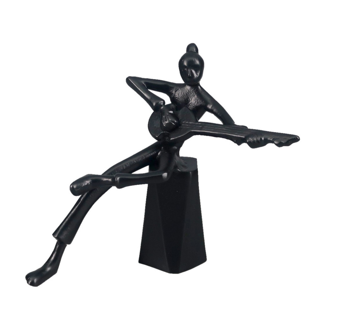 Musician Deco Sculpture - Black