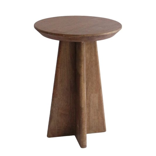 Side table - small - walnut