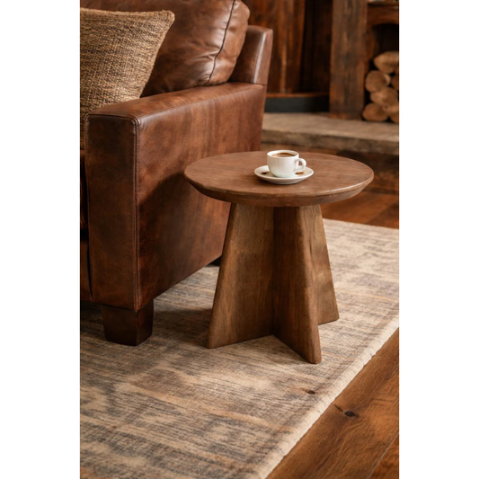 Side table - large - walnut