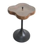 The Obscura Side Table - large - walnut