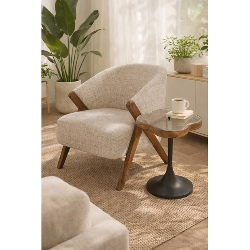 The Obscura Side Table - large - walnut (Copy)