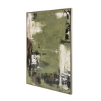 Organic Calm Hand-painted Framed Canvas Art