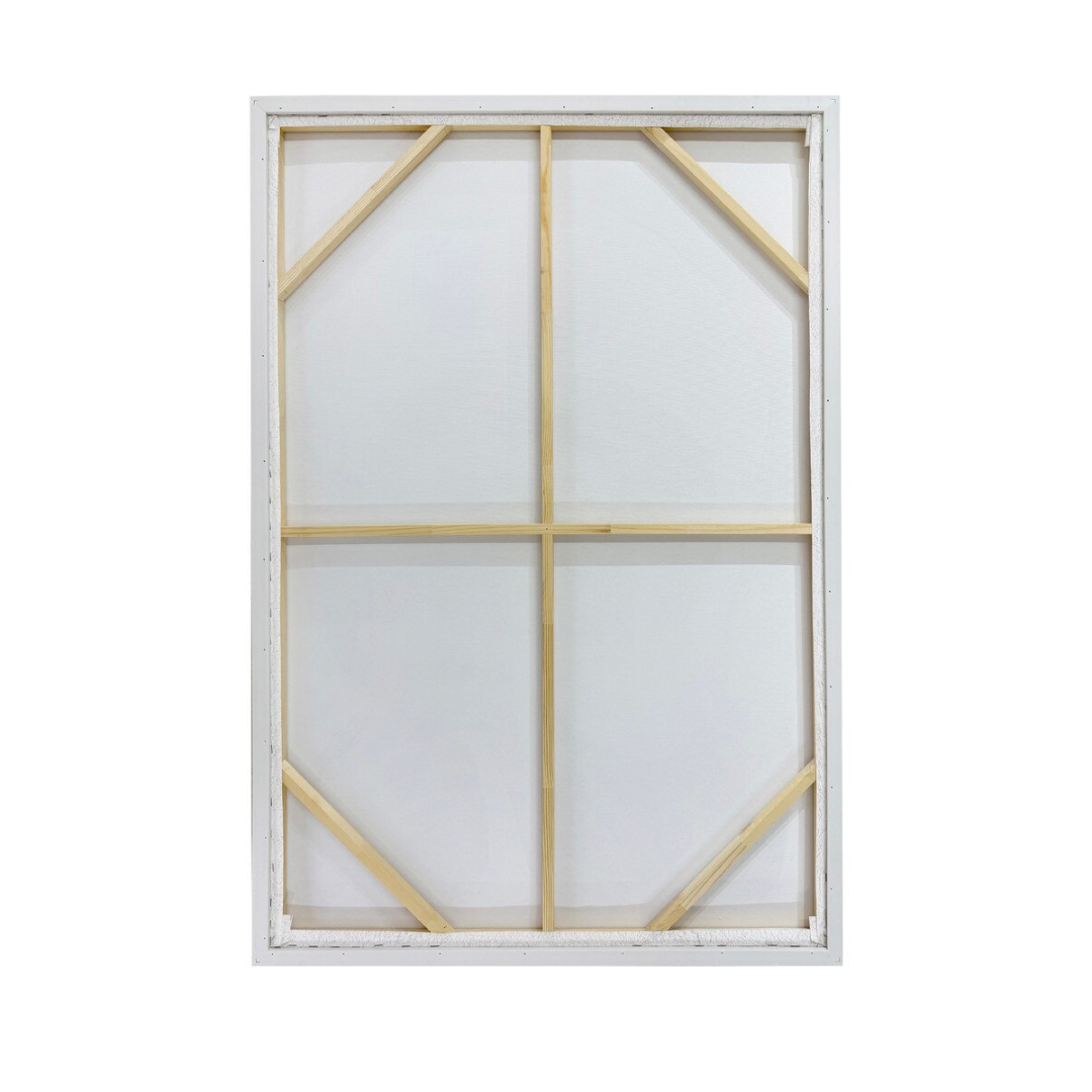 Artisanal Texture Hand-painted Framed Canvas Art