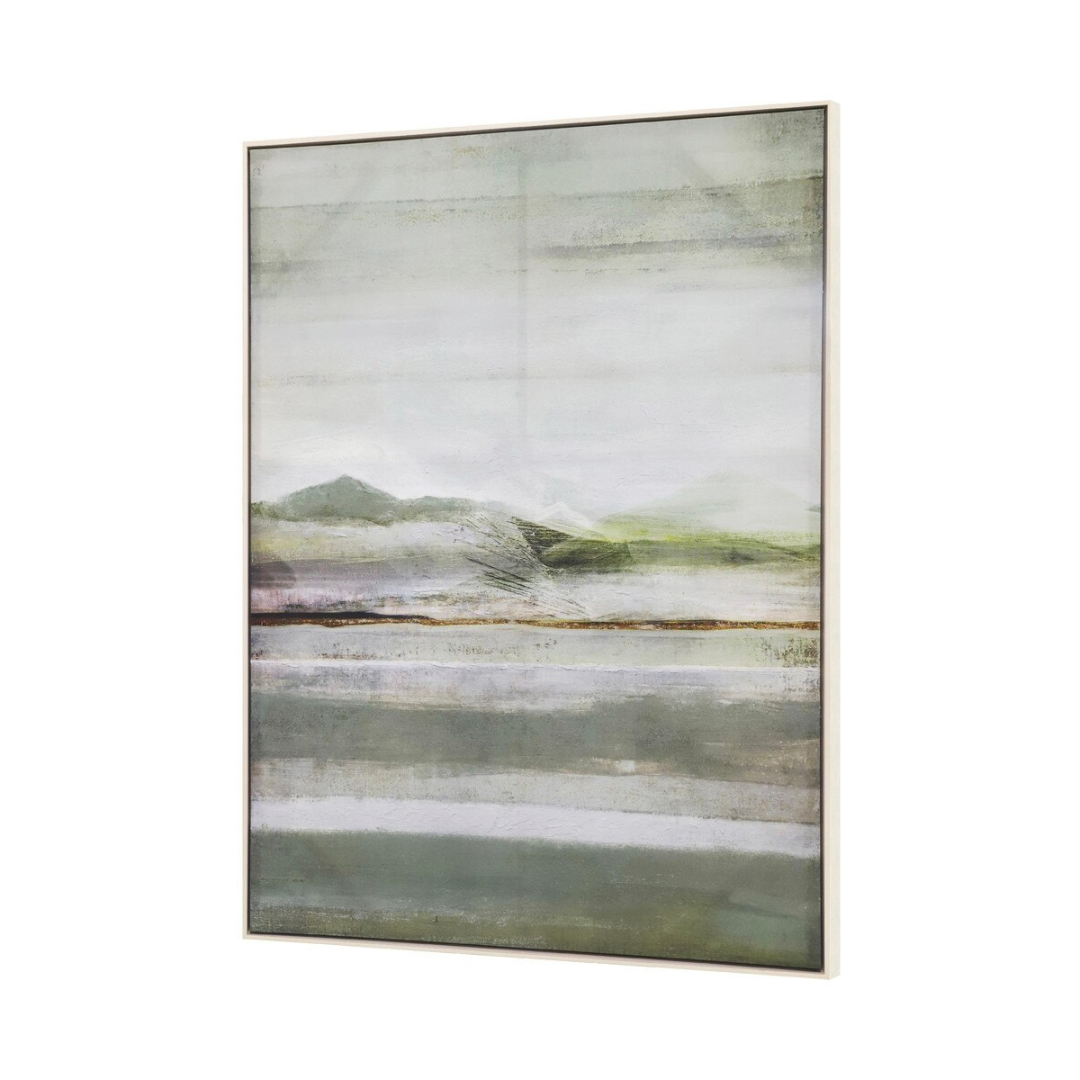 Calmness Hand-painted Framed Canvas Art