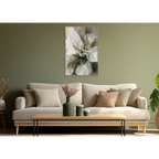Pure Form Hand-painted Framed Canvas Art