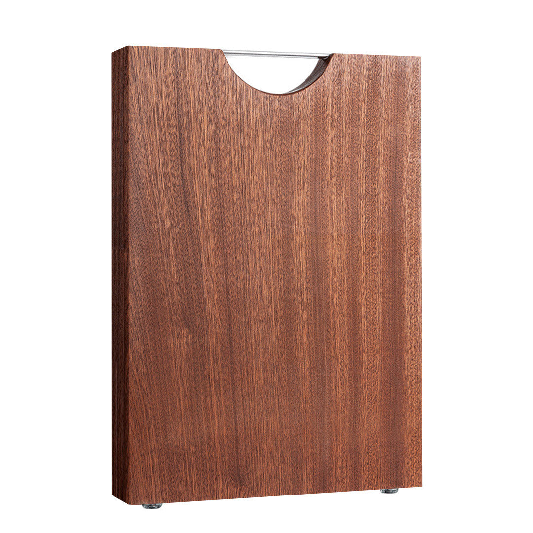 Rectangular Wooden Ebony Butcher Block Charcuterie Board - 48cm