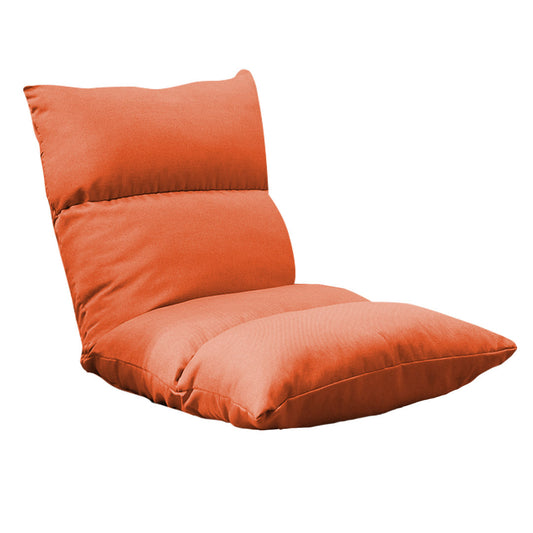 Adjustable Lounge Floor Recliner/ Lazy Sofa Bed/ Folding Game Chair - Orange