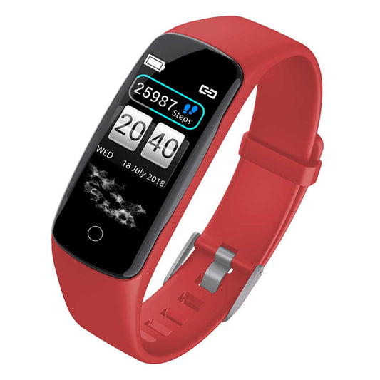 Smart Watch with Sport Fitness Tracker - Red