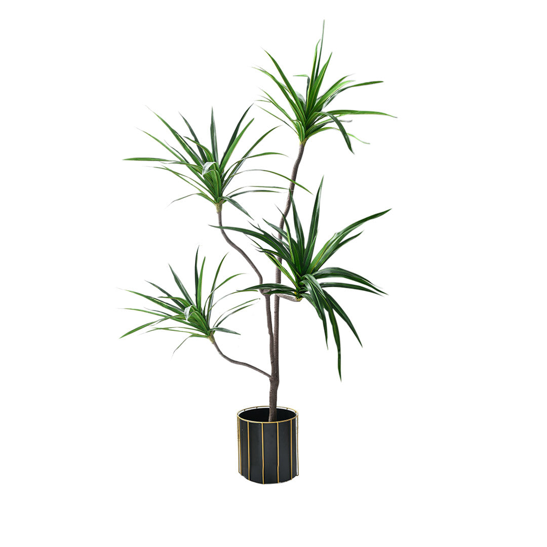 Artificial Brazilian Iron Tree Plant with 4 Heads - 180cm tall