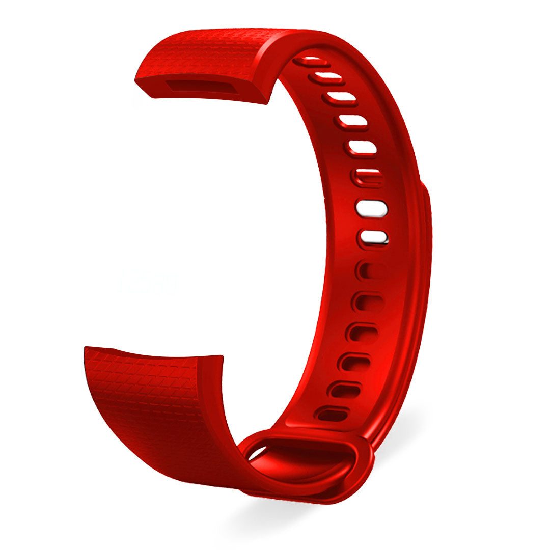 Smart Watch Model RD11 Compatible Wristband Strap - Red
