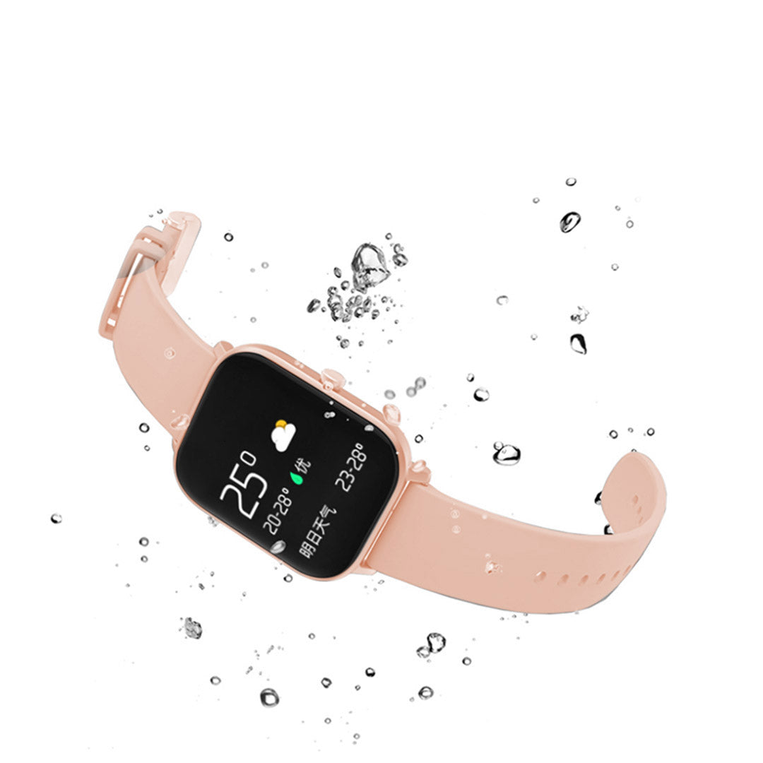 Smart Watch Waterproof Fitness Monitor Tracker - Gold