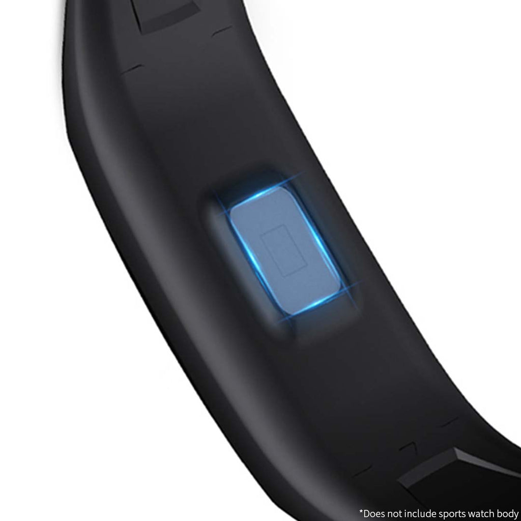 Smart Watch Model V8 Compatible Wristband Strap - Black