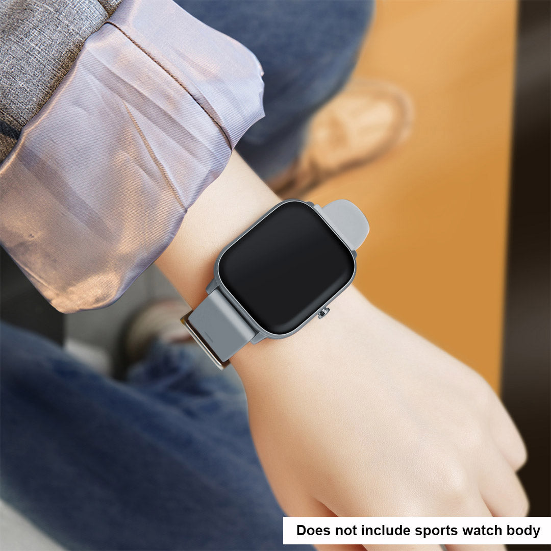 Smart Watch Model P8 Compatible Wristband Strap - Grey