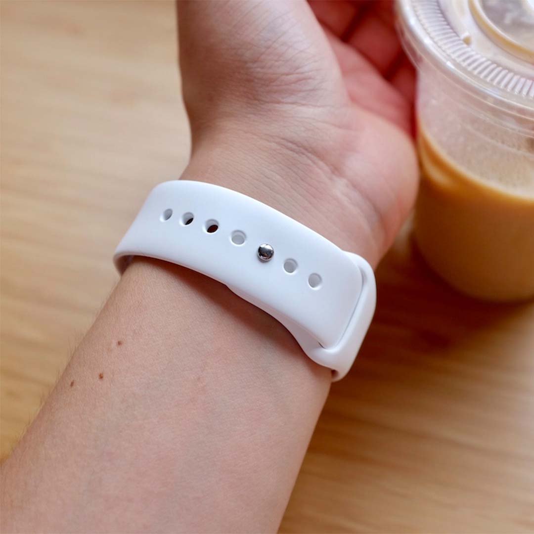 Smart Watch Model B57C Compatible Wristband Strap - White