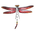 Dragonfly Metal Art Wall Hanging - Red | Wall Art | Home Decor