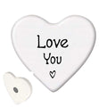 Ceramic Heart-Shaped Magnet- Love You | mishLifestyle
