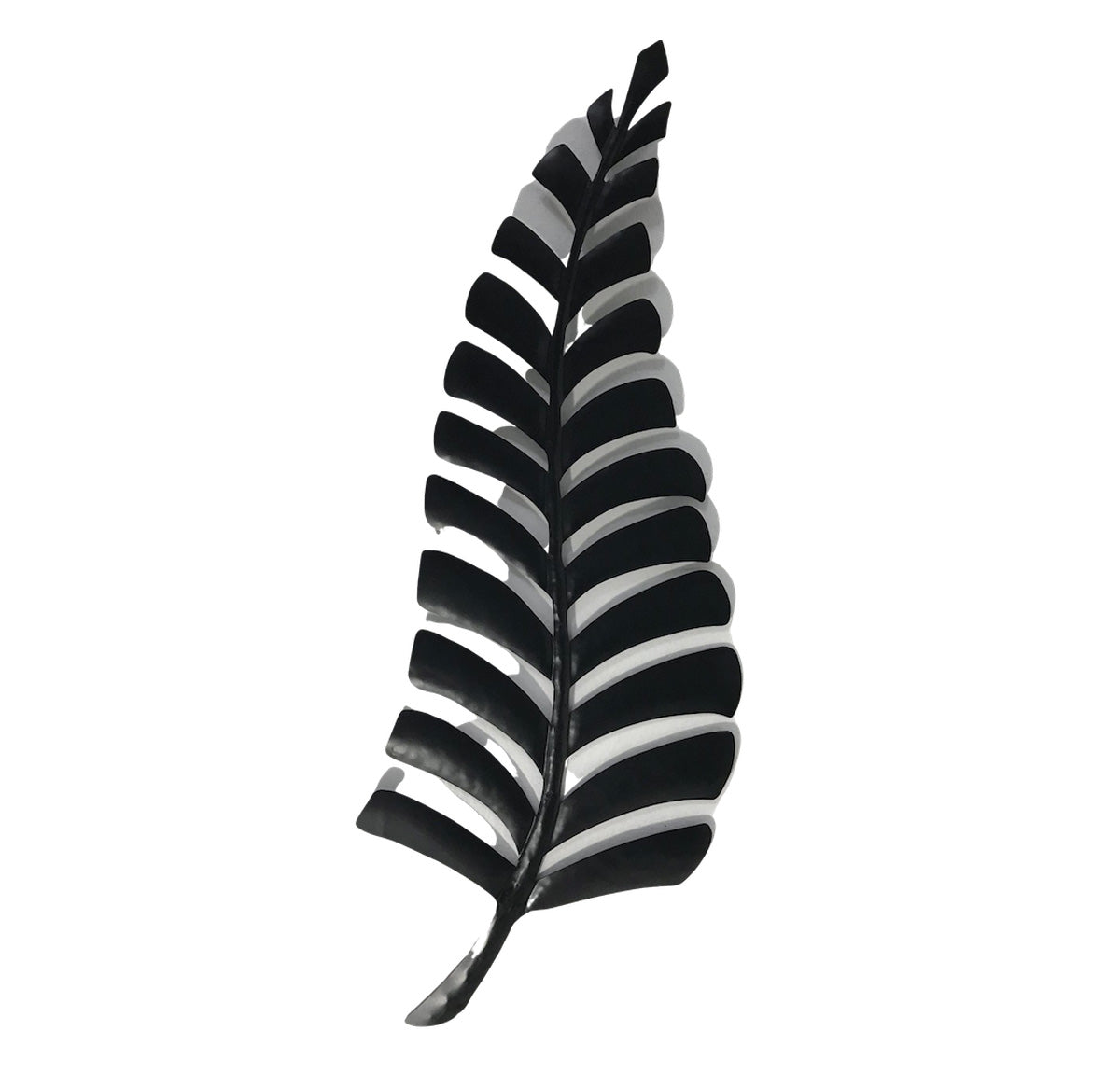 Fern Metal Art Wall Hanging - Black | Home Decor
