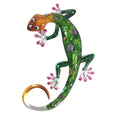 Gecko Metal Art Wall Hanging - Green | Home Decor