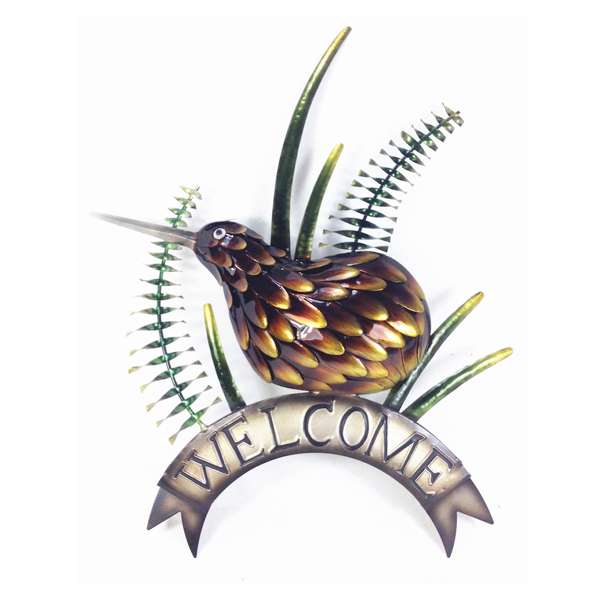 Kiwi Metal Welcome Sign | Metal Art | Welcome Signs | Home Decor & Accessories