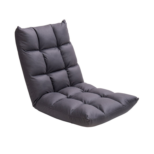 Adjustable Lounge Floor Recliner/ Gaming Sofa Bed/ Seat - Grey