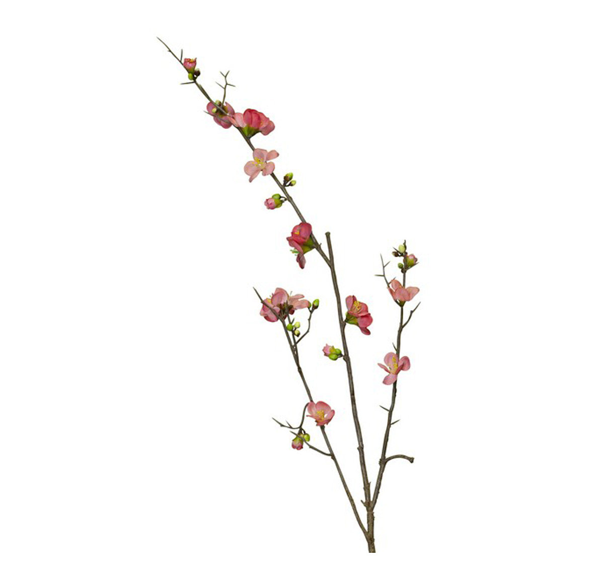 Artificial Pink Cherry Blossom Spray - Set of 3 | Silk Flowers | Home Decor & Accessories | mishLifestyle