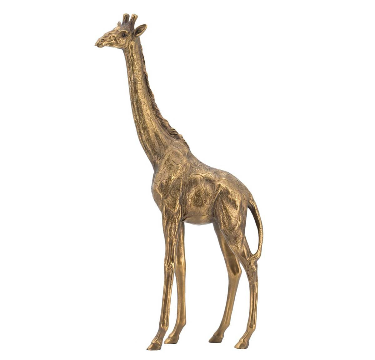 Lawrence Longneck Giraffe Statue - Gold | Small Decor | Ornament | Home Decor